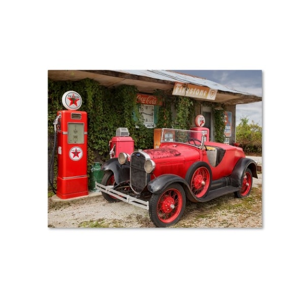 Trademark Fine Art Mike Jones Photo 'Rt 66 Joplin' Canvas Art, 35x47 - ALI17895-C3547GG