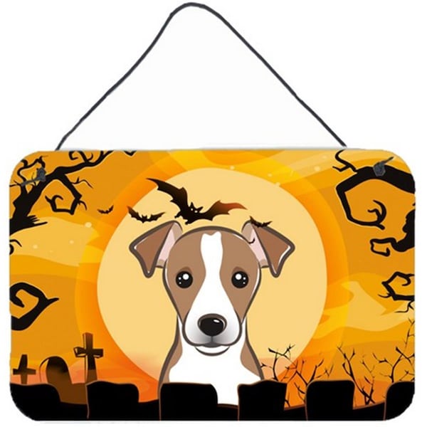Carolines Treasures Halloween Jack Russell Terrier Wall and Door Hanging Prints - BB1818DS812
