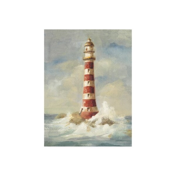 Trademark Fine Art Danhui Nai 'Lighthouse Ii' Canvas Art, 18x24 - WAP10917-C1824GG