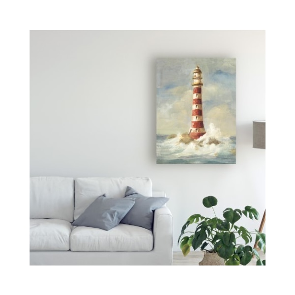 Trademark Fine Art Danhui Nai 'Lighthouse Ii' Canvas Art, 18x24 - WAP10917-C1824GG