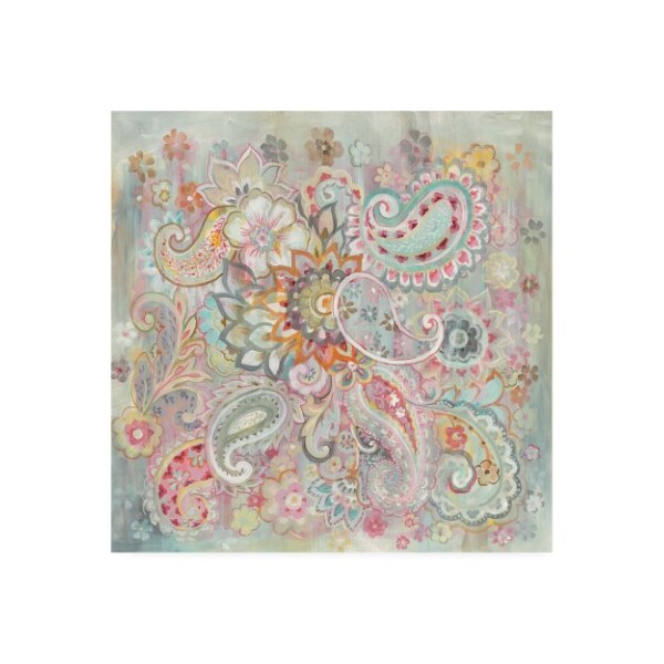 Trademark Fine Art Danhui Nai 'Boho Japonais' Canvas Art, 18x18 - WAP10813-C1818GG