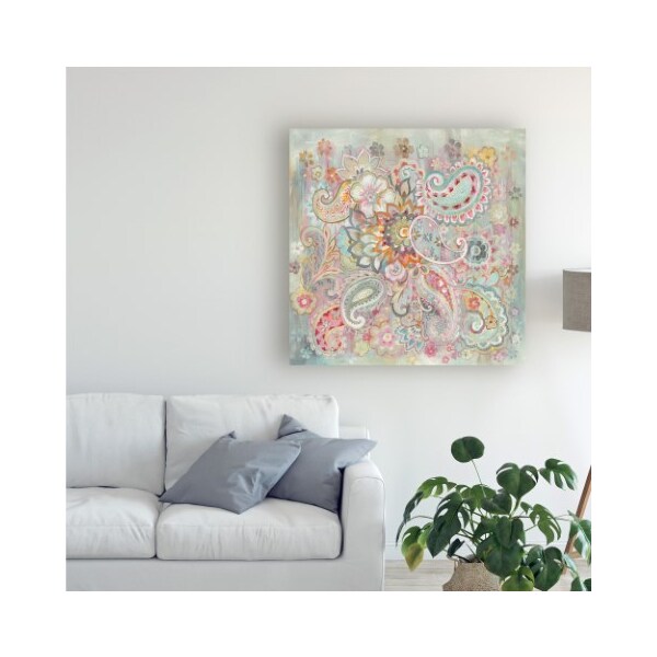Trademark Fine Art Danhui Nai 'Boho Japonais' Canvas Art, 18x18 - WAP10813-C1818GG