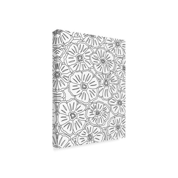 Trademark Fine Art Jessica Putnam 'Poppies Coloring Book' Canvas Art, 14x19 - ALI36989-C1419GG