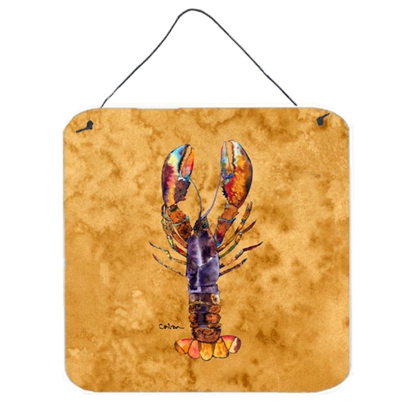 Micasa Lobster Aluminium Metal Wall Or Door Hanging Prints - MI233768