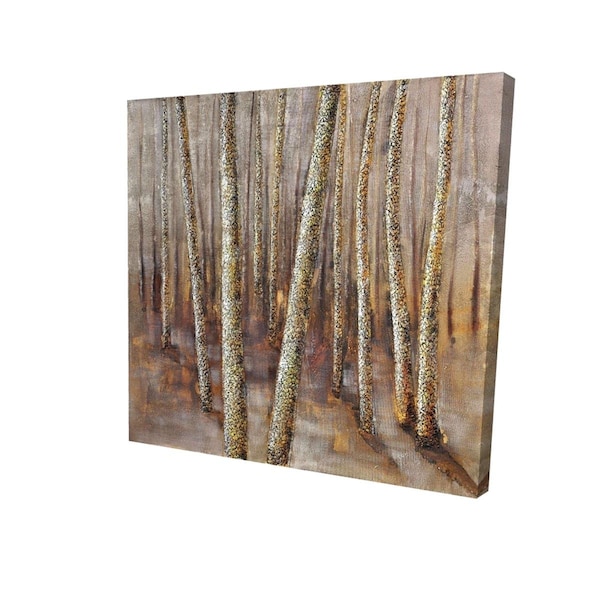 Fondo 12 x 12 in. Forest-Print on Canvas - FO2788399