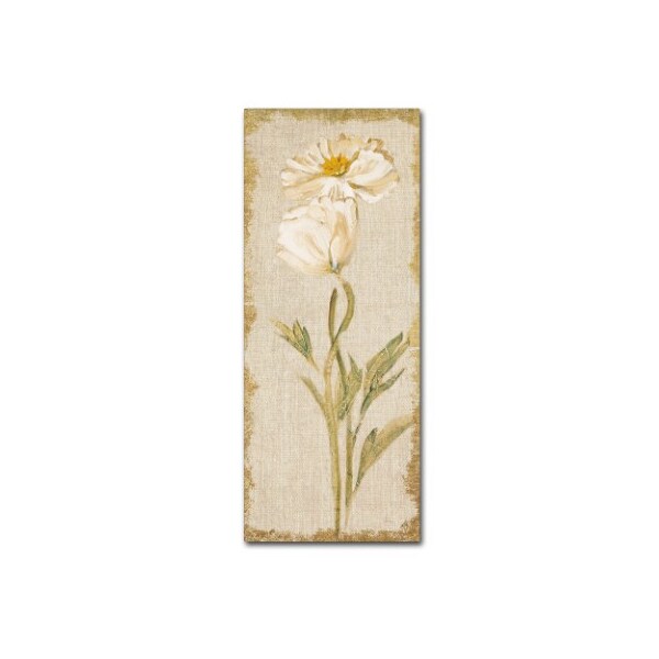 Trademark Fine Art Cheri Blum 'Cosmo Panel on White Vintage v2' Canvas Art, 10x24 - WAP02381-C1024GG
