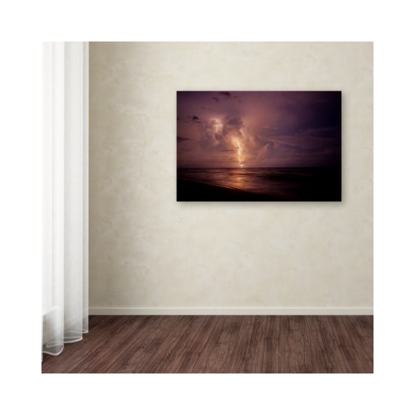 Trademark Fine Art Chris Smith 'Spooky_Lightning' Canvas Art, 12x19 - ALI12456-C1219GG