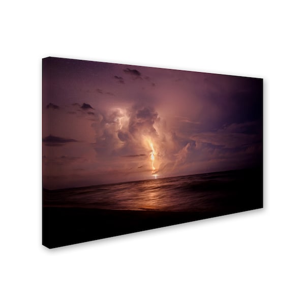Trademark Fine Art Chris Smith 'Spooky_Lightning' Canvas Art, 12x19 - ALI12456-C1219GG