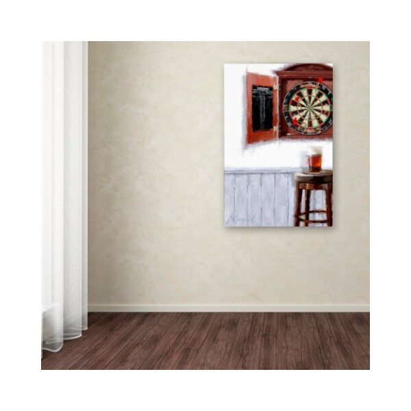 Trademark Fine Art The Macneil Studio 'Dart Board' Canvas Art, 30x47 - ALI8570-C3047GG