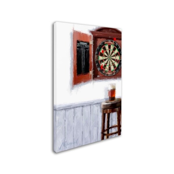 Trademark Fine Art The Macneil Studio 'Dart Board' Canvas Art, 30x47 - ALI8570-C3047GG