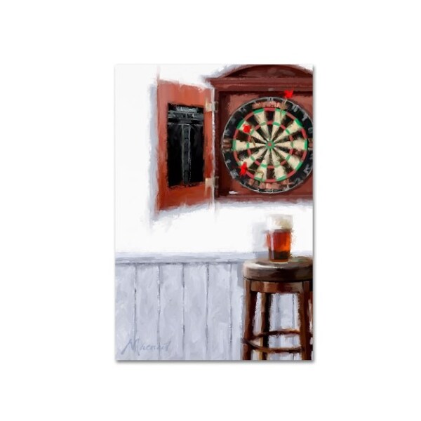 Trademark Fine Art The Macneil Studio 'Dart Board' Canvas Art, 30x47 - ALI8570-C3047GG