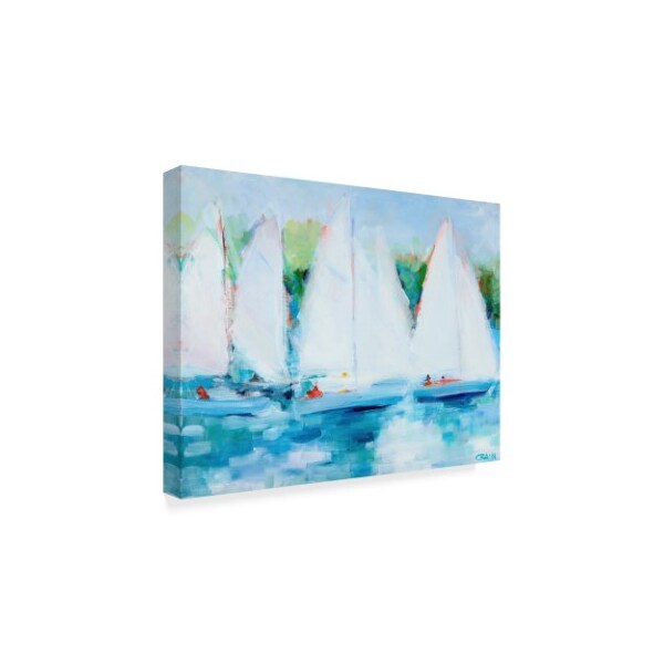 Trademark Fine Art Curt Crain 'Youth Regatta' Canvas Art, 35x47 - WAG04119-C3547GG