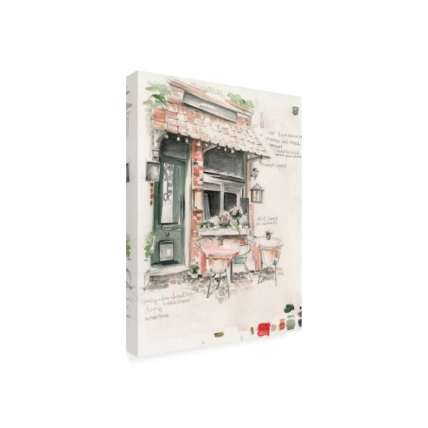 Trademark Fine Art Jennifer Paxton Parker 'Ua Ch Cafe Study Ii' Canvas Art, 35x47 - WAG10001-C3547GG