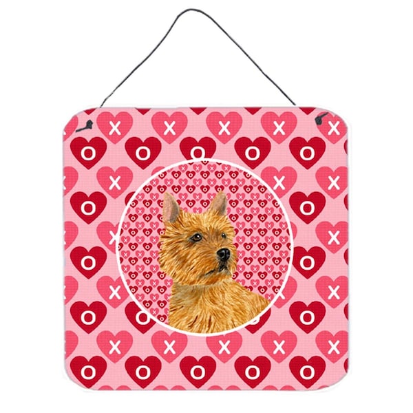 Micasa Norwich Terrier Aluminium Metal Wall or Door Hanging Prints - MI233879