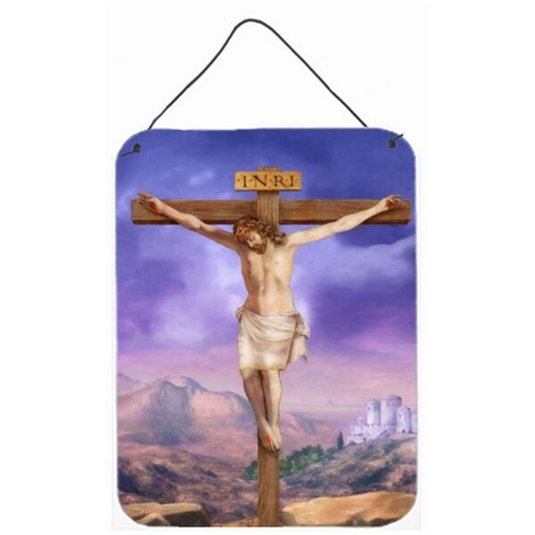 Carolines Treasures Easter Jesus Crucifixion Wall or Door Hanging Prints - APH4517DS1216