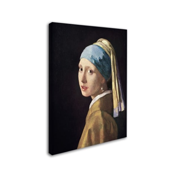 Trademark Fine Art Johannes Vermeer 'Girl with a Pearl Earring' Canvas Art, 35x47 - ALI10087-C3547GG