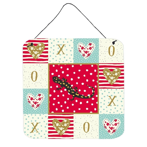 Carolines Treasures 6 x 6 in. Salamander Wall or Door Hanging Prints - CK5533DS66