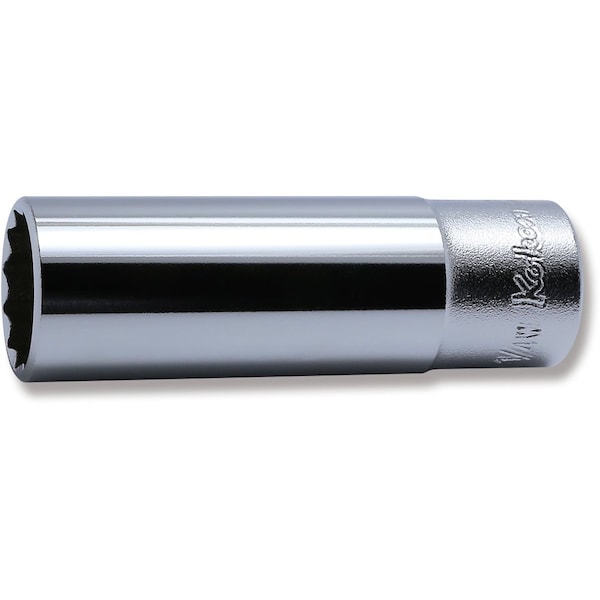 Ko-Ken Socket Whitworth 1/4 12 Point 55mm 3/8 Sq. Drive - 3305W-1/4