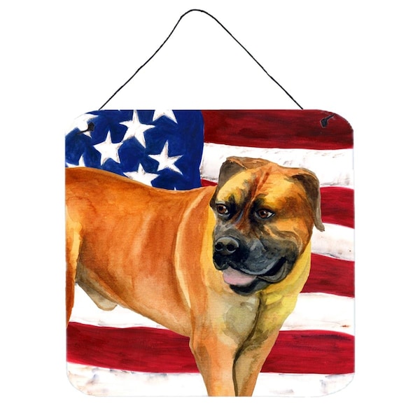 Jensendistributionservices Boerboel Mastiff Patriotic Wall or Door Hanging Prints - MI1655518