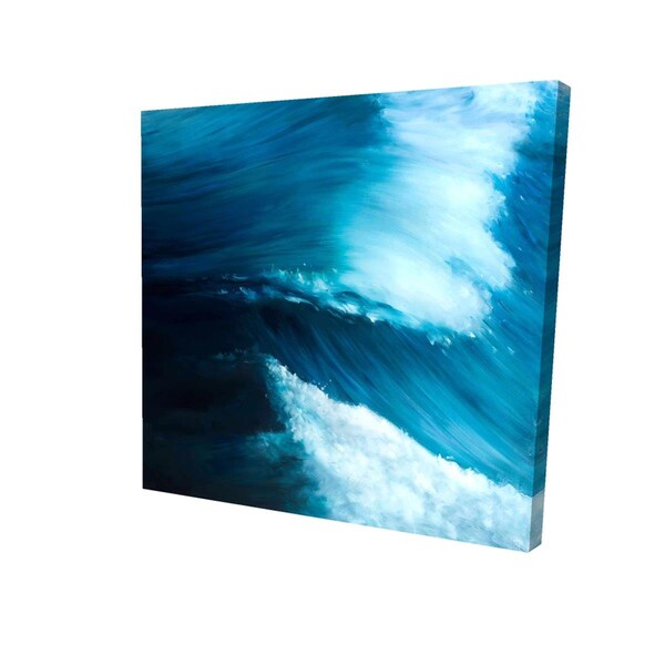 Fondo 16 x 16 in. Unleashed Sea-Print on Canvas - FO2774526