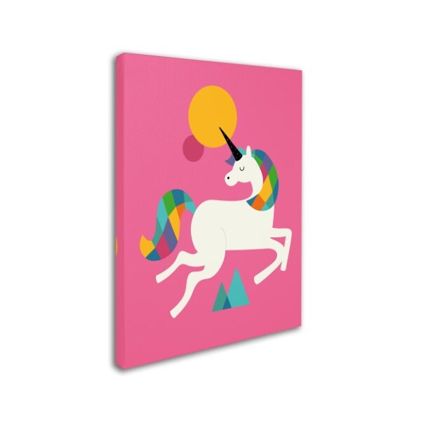 Trademark Fine Art Andy Westface 'To Be A Unicorn' Canvas Art, 18x24 - ALI10703-C1824GG