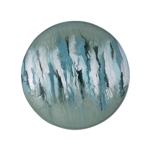 Elk Studio Spindrift Dimensional Wall Art, Set of 3 Seafoam Green Enamel - S0806-11356/S3