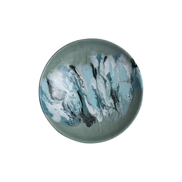 Elk Studio Spindrift Dimensional Wall Art, Set of 3 Seafoam Green Enamel - S0806-11356/S3