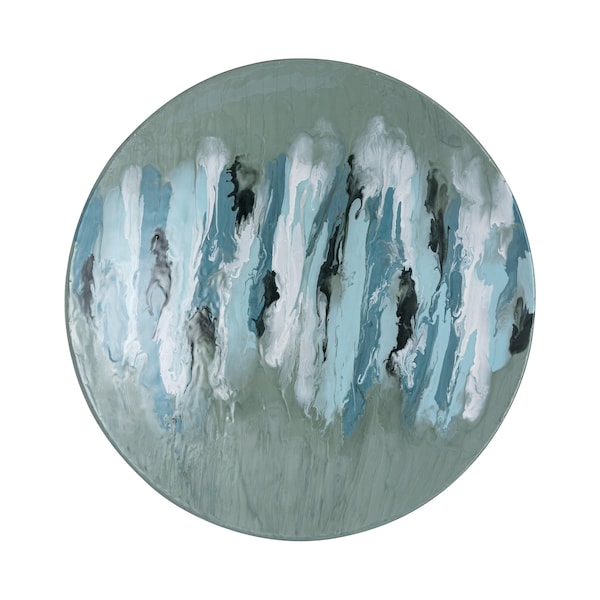Elk Studio Spindrift Dimensional Wall Art, Set of 3 Seafoam Green Enamel - S0806-11356/S3