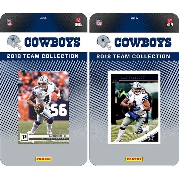 Williams & Son Saw & Supply C&I Collectables 2018COWBOYSTSC NFL Dallas Cowboys Licensed 2018 Panini & Donruss Team Set - 2018COWBOYSTSC