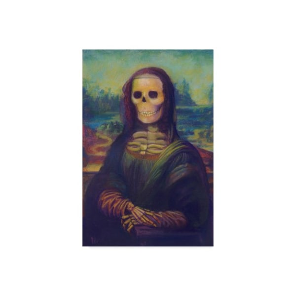 Trademark Fine Art Marie Marfia Fine Art 'Bona Lisa' Canvas Art, 30x47 - ALI43474-C3047GG