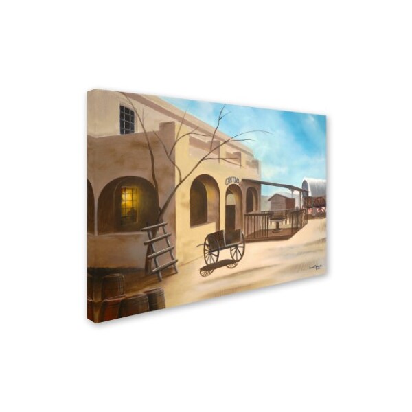 Trademark Fine Art Geno Peoples 'Mexican' Canvas Art, 35x47 - ALI19542-C3547GG