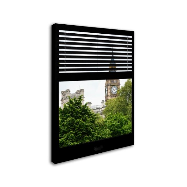Trademark Fine Art Philippe Hugonnard 'Window View Big Ben 3' Canvas Art, 24x32 - PH0025-C2432GG