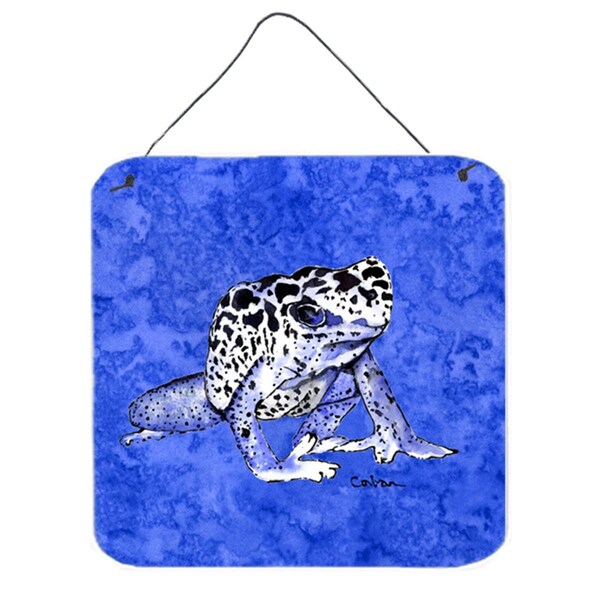 Micasa Frog Aluminium Metal Wall Or Door Hanging Prints - MI757955