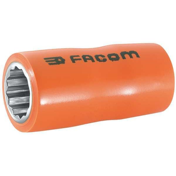 Facom 3/8 in Drive, 14mm 12 pt Metric Socket, 12 Points - FM-J.14AVSE