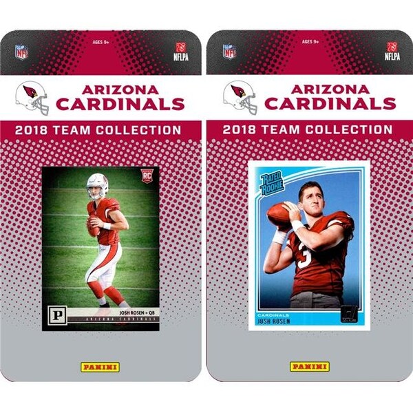 Williams & Son Saw & Supply C&I Collectables 2018ARIZCARDTSC NFL Arizona Cardinals Licensed 2018 Panini & Donruss Team Set - 2018ARIZCARDTSC
