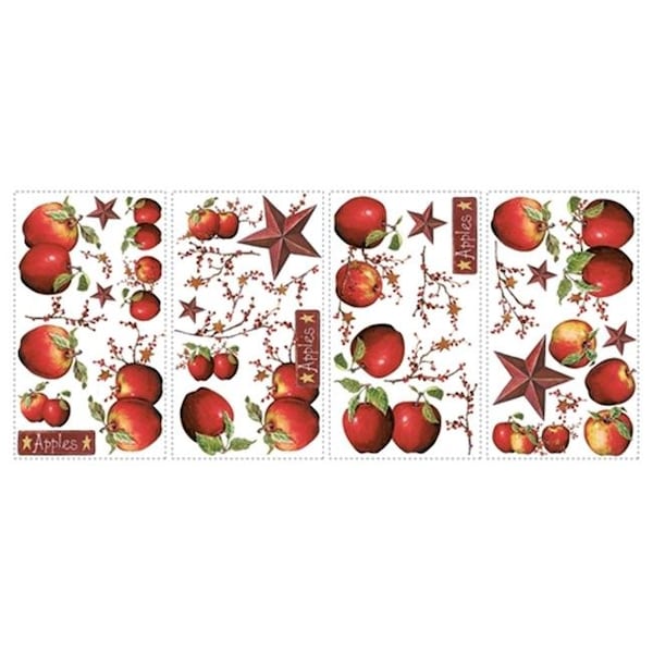Roomates Roommate RMK1570SCS Country Apples Wall Decals - RMK1570SCS