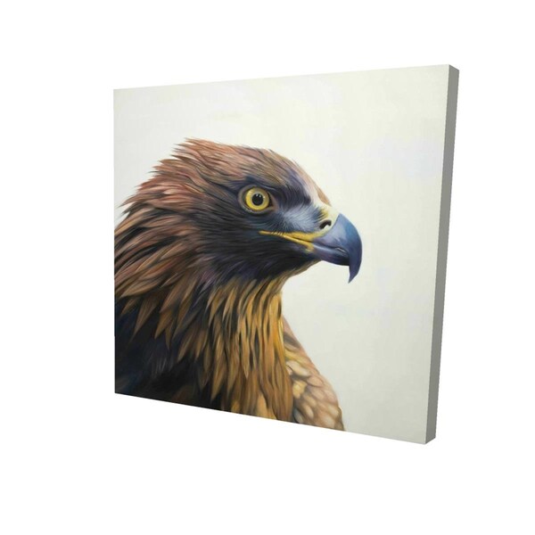 Fondo 16 x 16 in. Brown-Headed Eagle-Print on Canvas - FO2791988