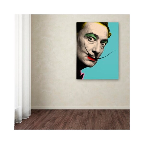 Trademark Fine Art Mark Ashkenazi 'Salvador Dali' Canvas Art, 35x47 - ALI1005-C3547GG