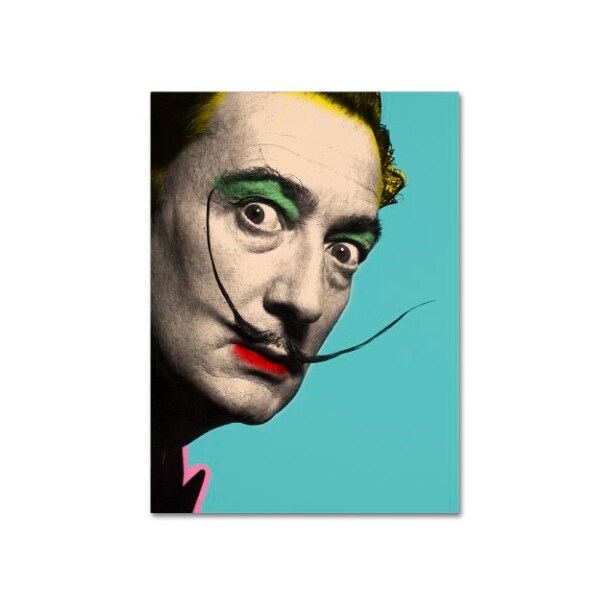 Trademark Fine Art Mark Ashkenazi 'Salvador Dali' Canvas Art, 35x47 - ALI1005-C3547GG