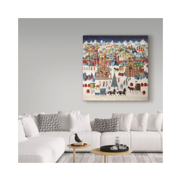 Trademark Fine Art Anthony Kleem 'Red Square' Canvas Art, 24x24 - ALI38363-C2424GG