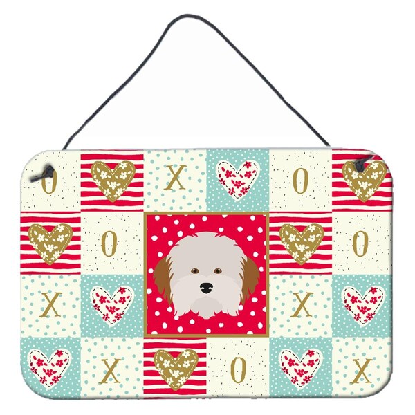 Carolines Treasures 8 x 12 in. Havanese Dog Love Wall or Door Hanging Prints - CK5205DS812
