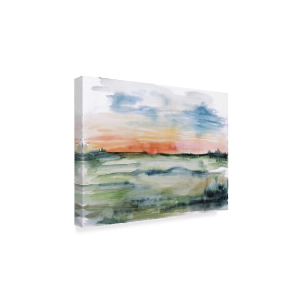 Trademark Fine Art Jean Plout 'Watercolor Landscape' Canvas Art, 35x47 - ALI37198-C3547GG