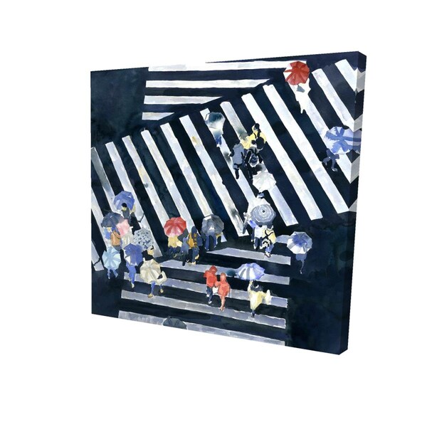 Fondo 16 x 16 in. Main Street-Print on Canvas - FO2790337