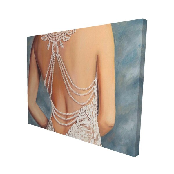 Begin Home Decor 16 x 20 in. Wedding Dress-Print on Canvas - 2080-1620-FA46