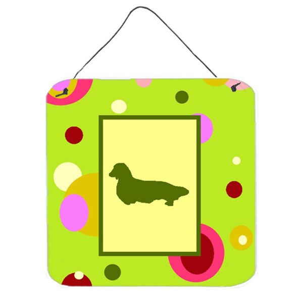 Micasa Dachshund Aluminium Metal Wall Or Door Hanging Prints - MI239540