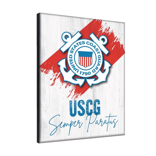 Holland Bar Stool Co United States Coast Guard 15inx20in Canvas Wall Art - LCNVS