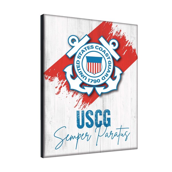Holland Bar Stool Co United States Coast Guard 15inx20in Canvas Wall Art - LCNVS