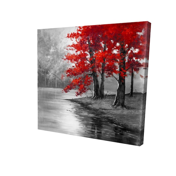 Fondo 16 x 16 in. Peaceful View-Print on Canvas - FO2790941