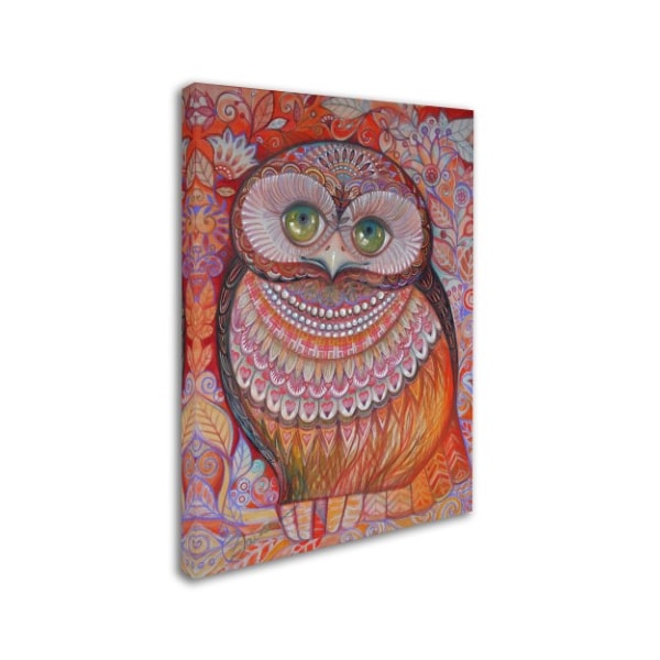 Trademark Fine Art Oxana Ziaka 'Gold Honew Owl' Canvas Art, 14x19 - ALI11508-C1419GG