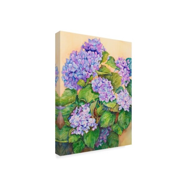 Trademark Fine Art Joanne Porter 'Easter Hydrangea' Canvas Art, 14x19 - ALI30521-C1419GG